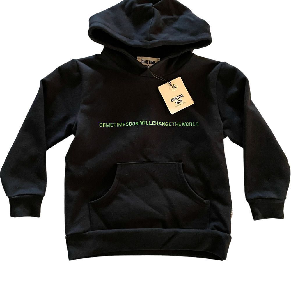 Nwt Sometime Soon I Will Change The World Hoodie Kids 5
